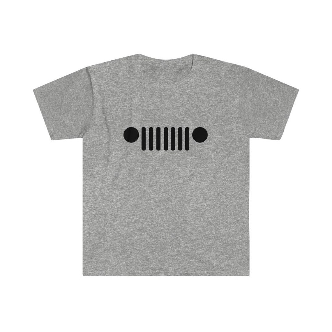 Jeep 7 Slot Grill Unisex Softstyle Camiseta Jeep Shirt Jeep Etsy