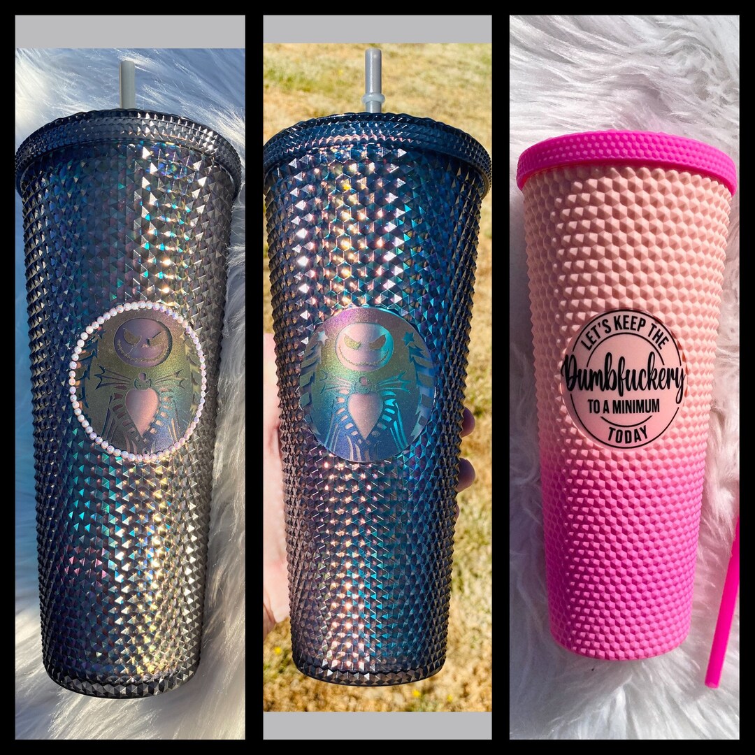 Matte Studded Tumbler, Studded Tumblers, Summer Tumblers, Unicorn