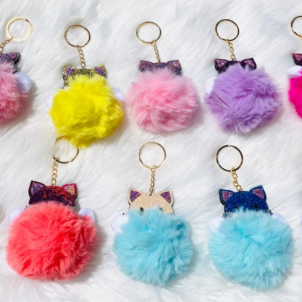 Glitter Pom Pom Etsy