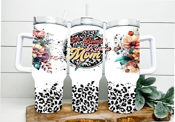 Leopard Stanley Dupes 40oz Tumbler