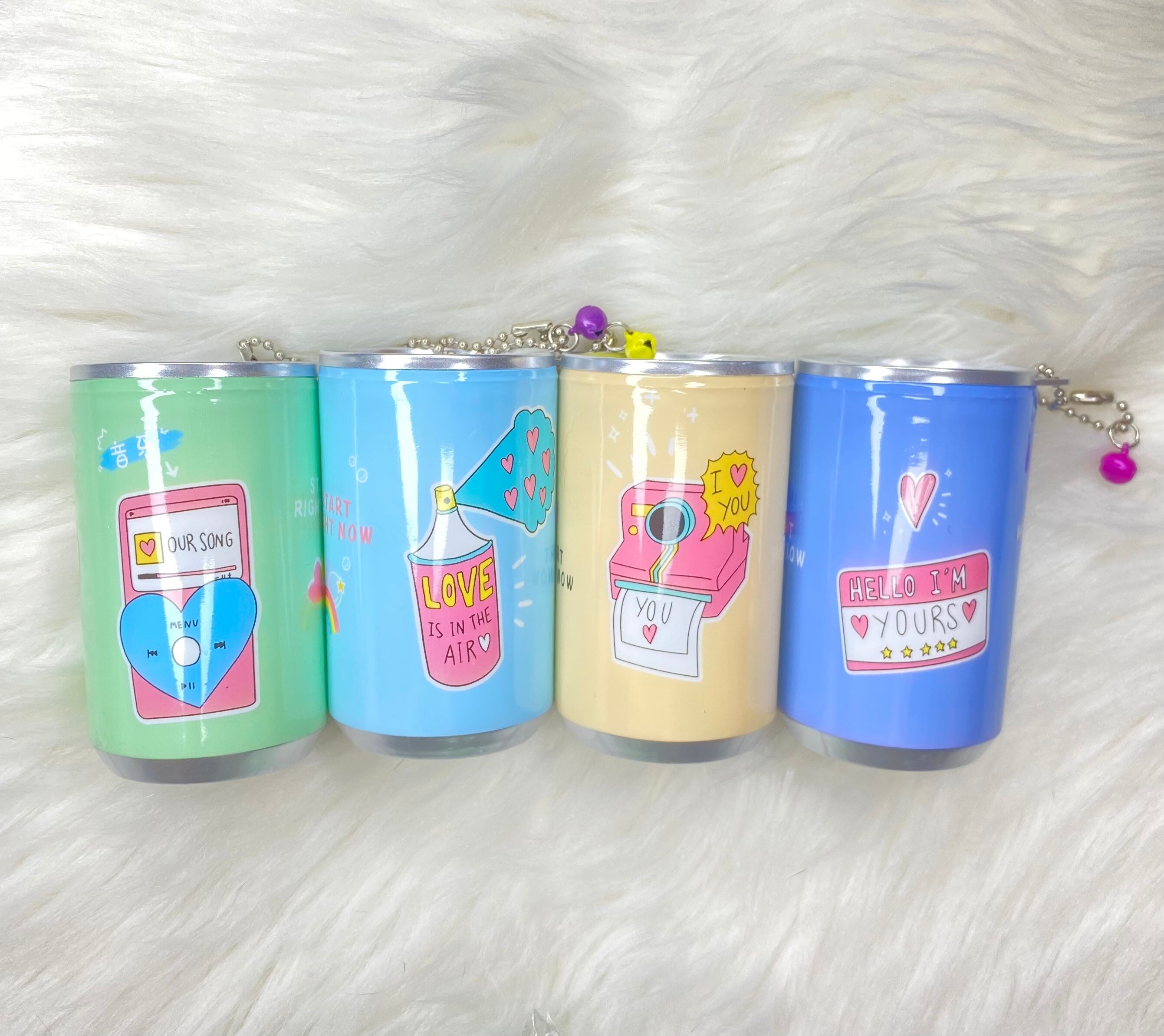 Soda Can Inspired Hand Wipe Keychains Keychain Hand Wipes Etsy