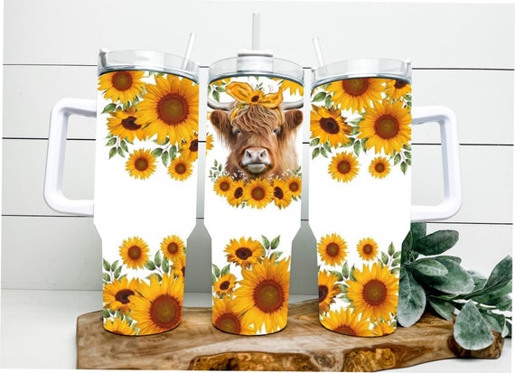How about a cow print 40 oz Stanley Dupe! Perfect for the summer month
