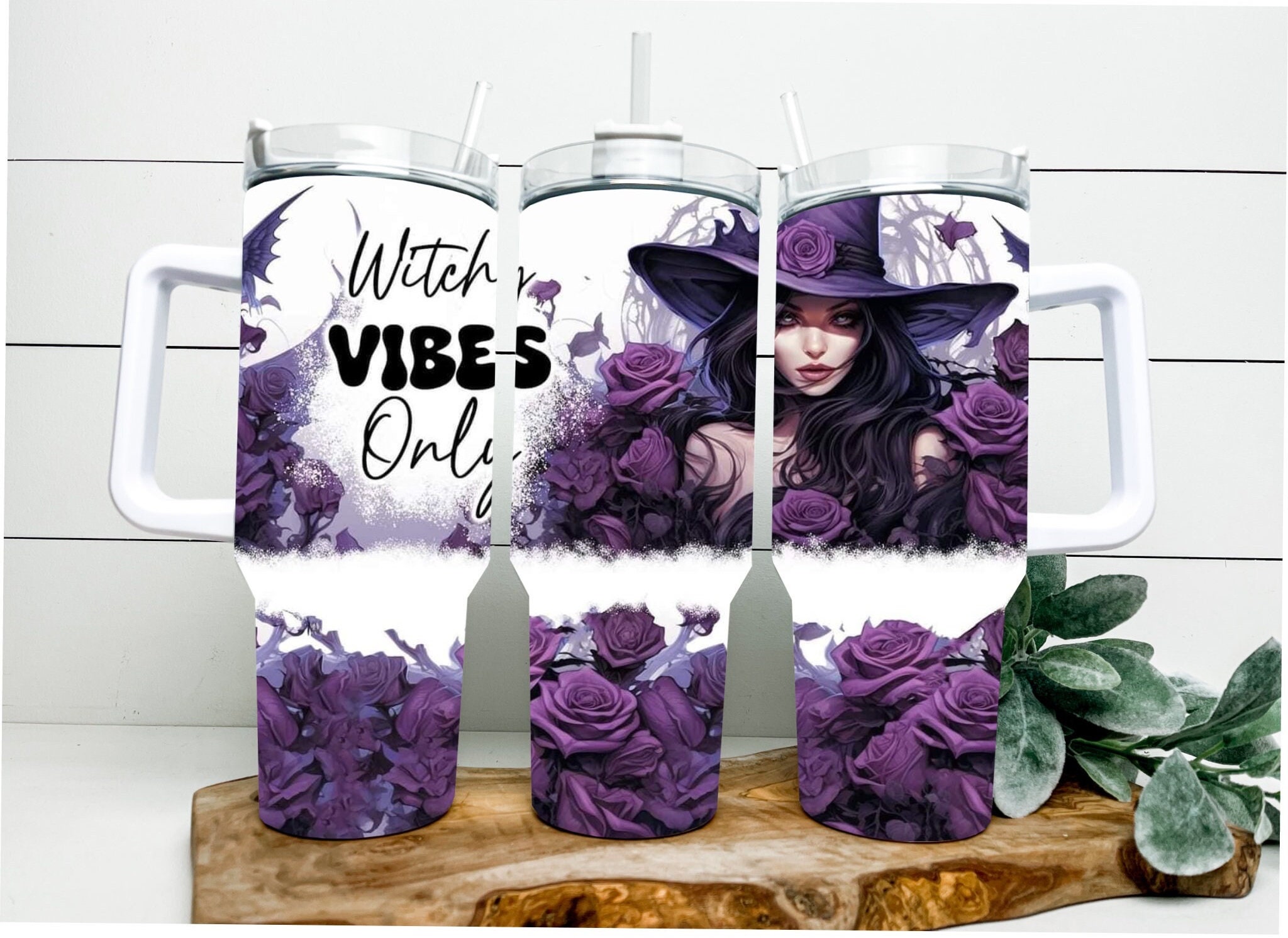 Hair Witch Large Tumbler Cup with Handle