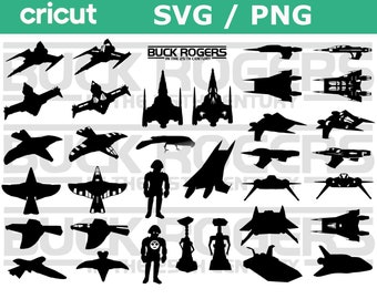 Buck Rogers in the 25th Century -  SVG / PNG Digital Download