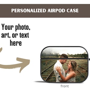 Airpod case with photos, Personalized Airpod case, Cute Airpod Case