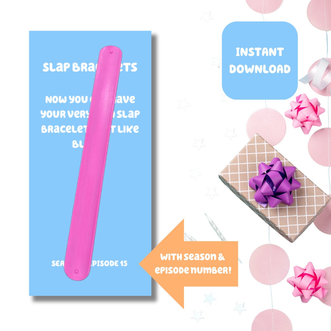 Jarbins Stuffed Animal Slap Bracelets - Fun Party Favors For Kids With Safe Smooth Edges