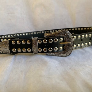【デッドストック】USA製 DOUBLE RL スタッズベルト ネイティブ 34 Rrl Belt - Etsy
