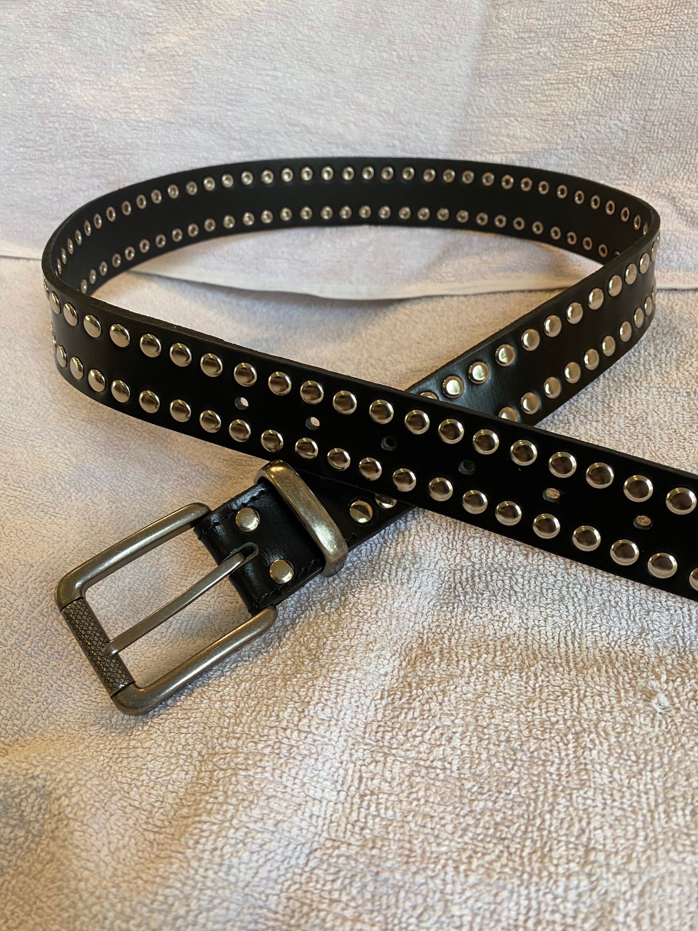 Studded Belt - Etsy