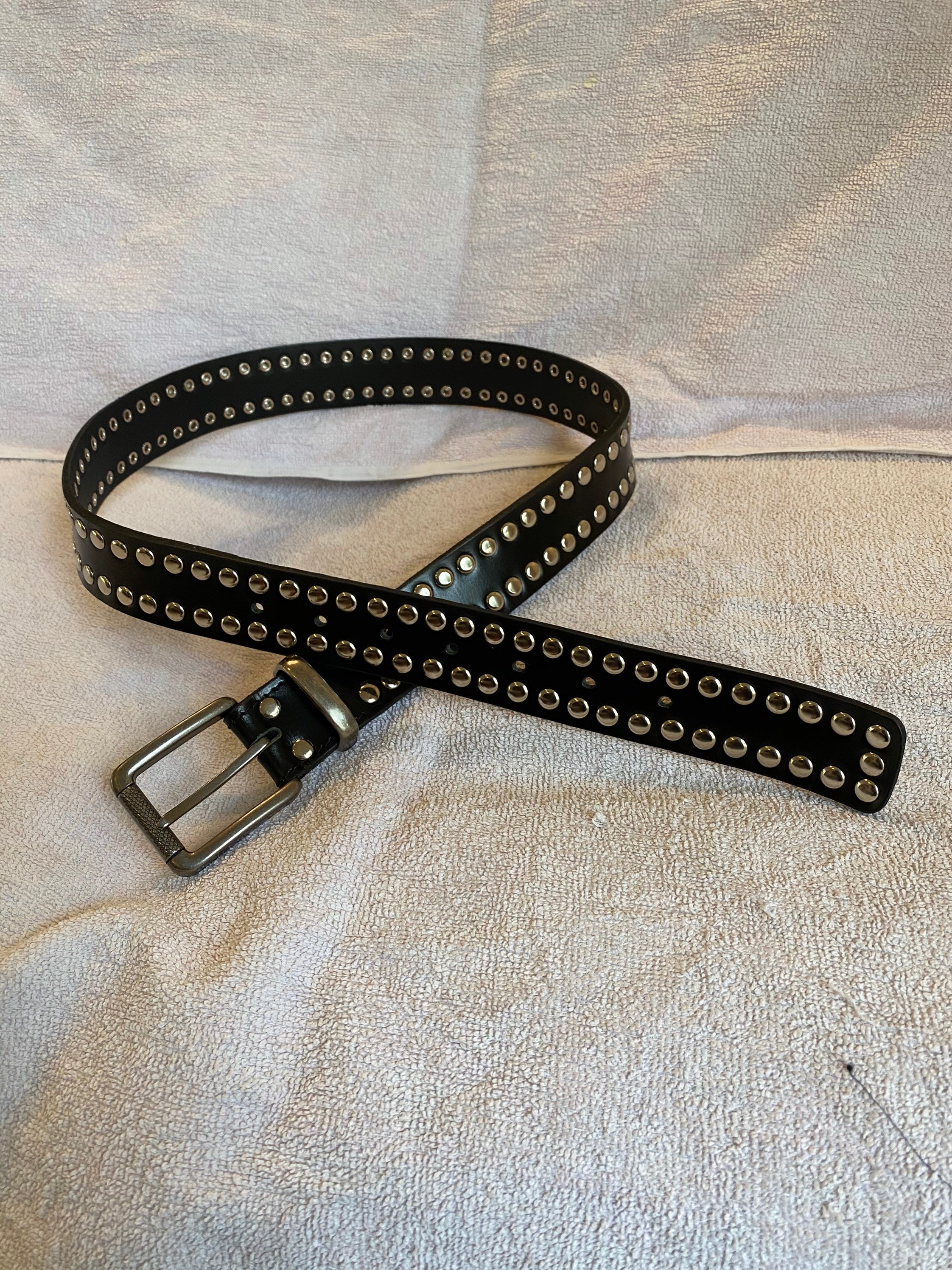 Studded belt Etsy