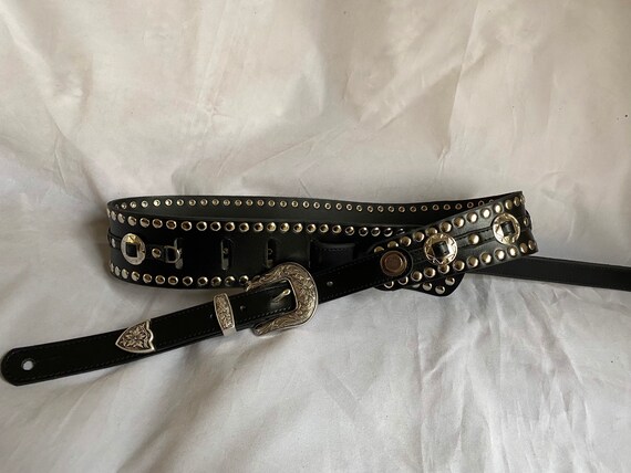 Concho guitar strap outlet