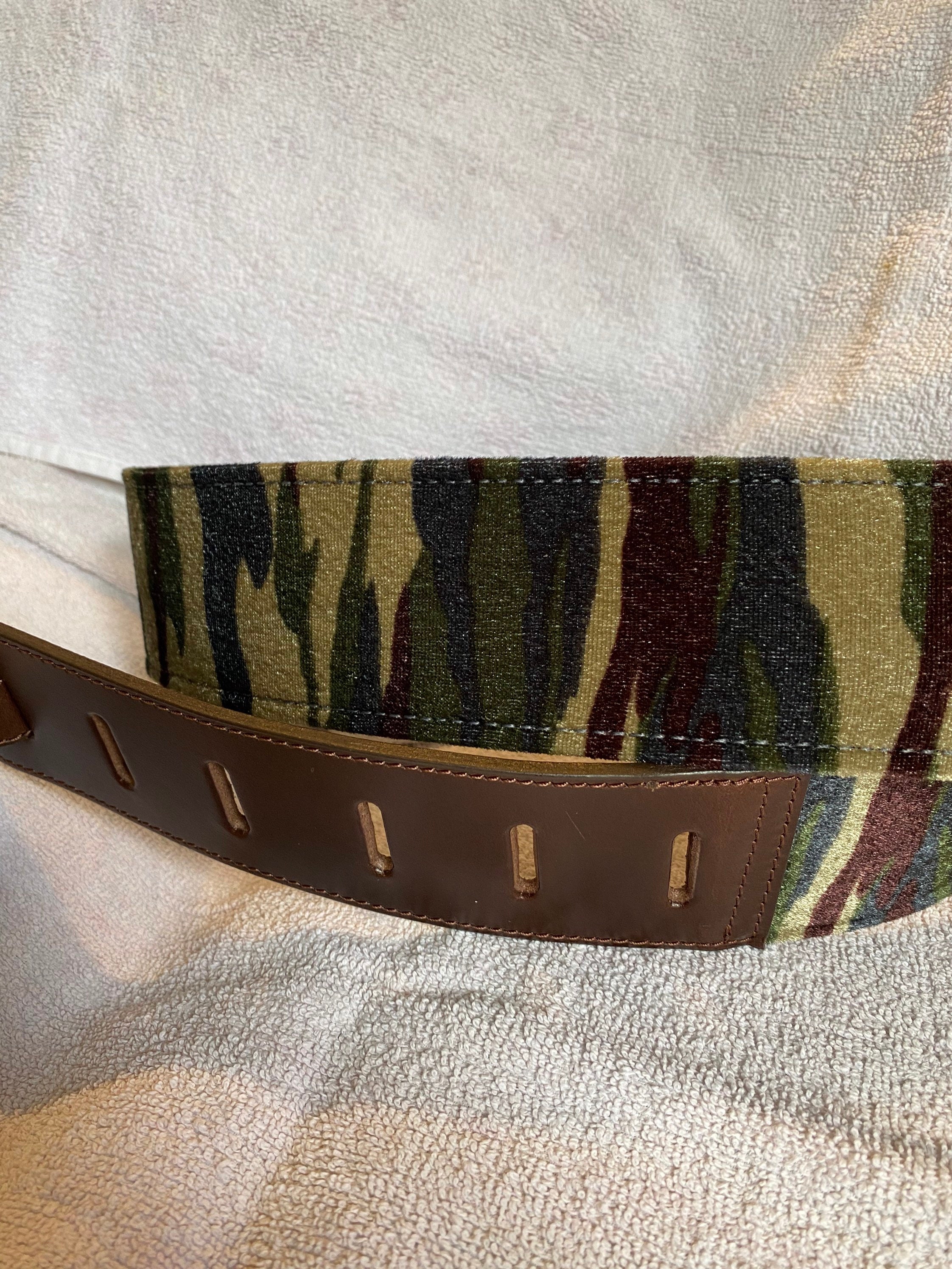 Camouflage Print Purse Strap, Guitar Strap For Handbag