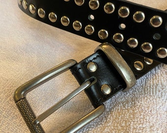 Studded Belt - Etsy