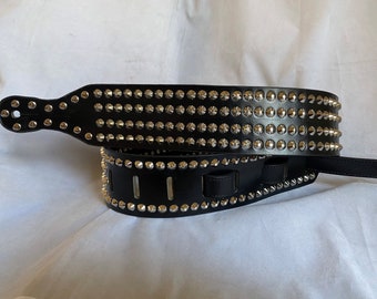 Fully Studded Guitar Strap