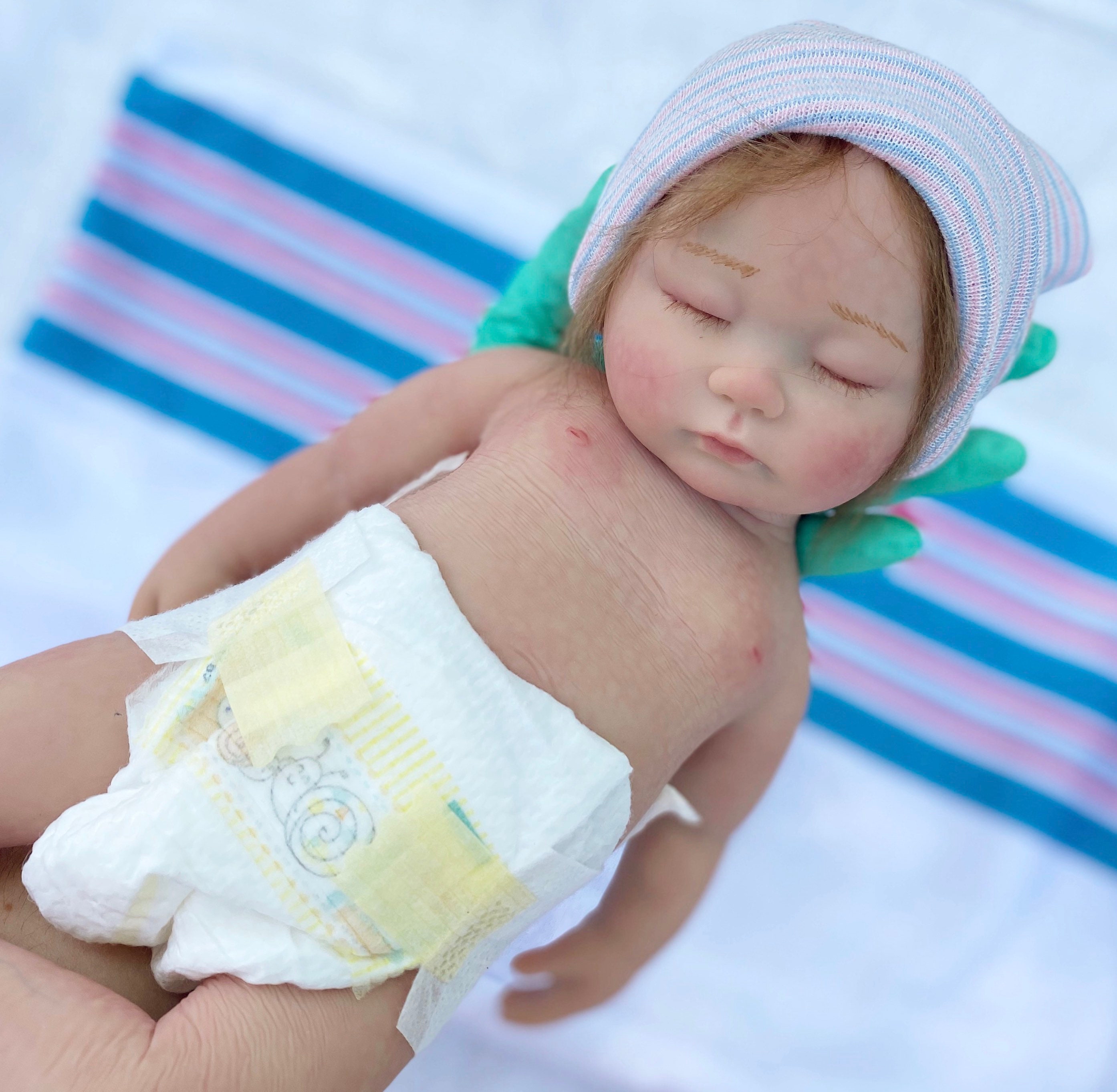 Preemie Full Body Silicone Baby Doll Silicone Baby Girl - Etsy