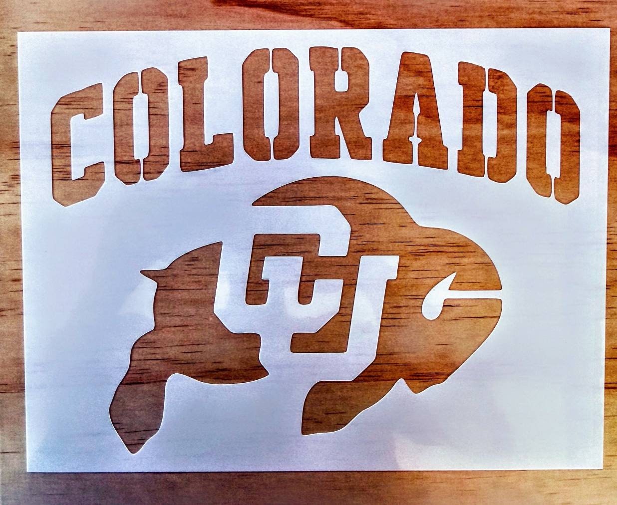 Colorado Stencil 9x12 Etsy Colorado Stencil 9x12 Etsy