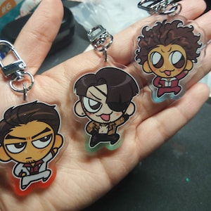 RGG Ichiban Majima Kiryu 2&quot; (5.08cm) Keychain Charms