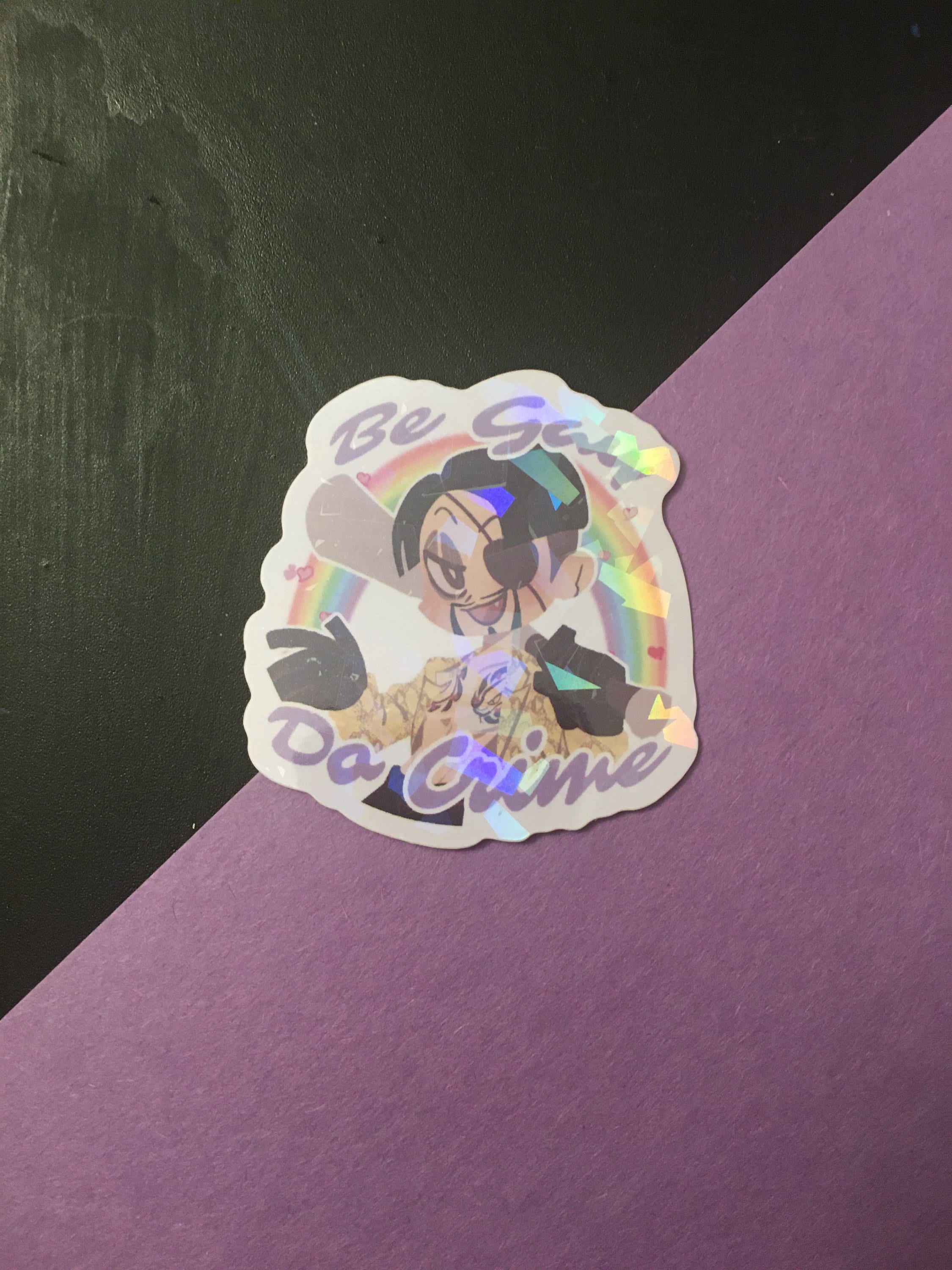 Majima Goro Be Gay Do Crime 2" Sticker