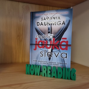 Now Reading bookstand free standing tabletop / book shelf decor / bookshelf book display / beautiful book holder / reading accessory