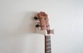 Ukulele wall mount with double sided tape or screws / adhesive hanger product logo