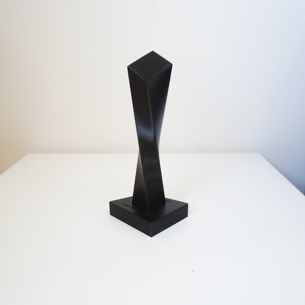 Led Zeppelin het object / sculptuur aanwezigheid standbeeld / albummuziekdecor / obelisk kunstontwerp / elementreplica