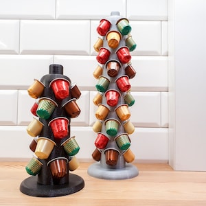 Soporte para cápsulas Nespresso Original / Torre para cápsulas Nespresso Line / Nespresso original / Café clásico / Cápsulas / Originalline / Dispensador de cápsulas