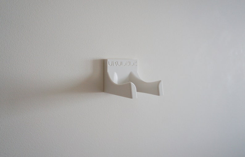 Ukulele Wall Mount With Double Sided Tape or Screws / Adhesive Etsy