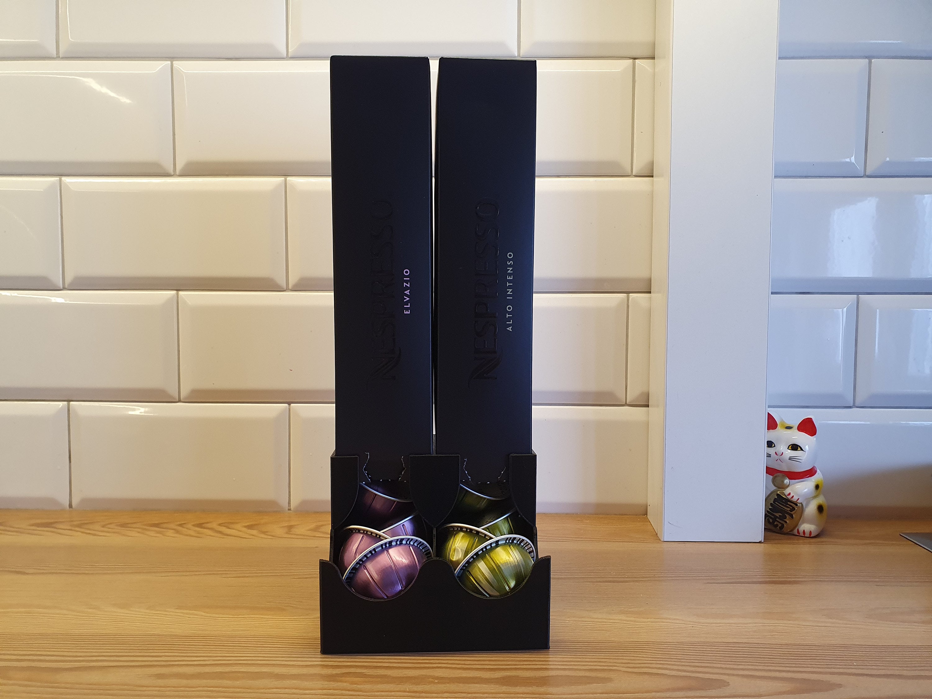 Nespresso HOLD MY BOX Vertuo Coffee Pod Holder, Multiple Sizes & Colours UK  Made