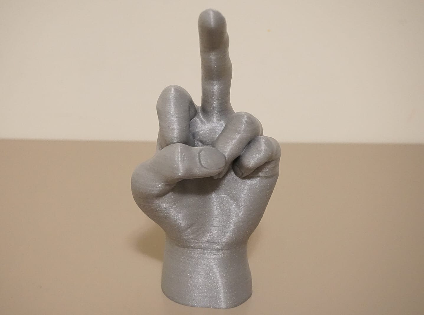 ハンド オブジェ ファックユー fuckyou 中指 置物 ミッドセンチュリー