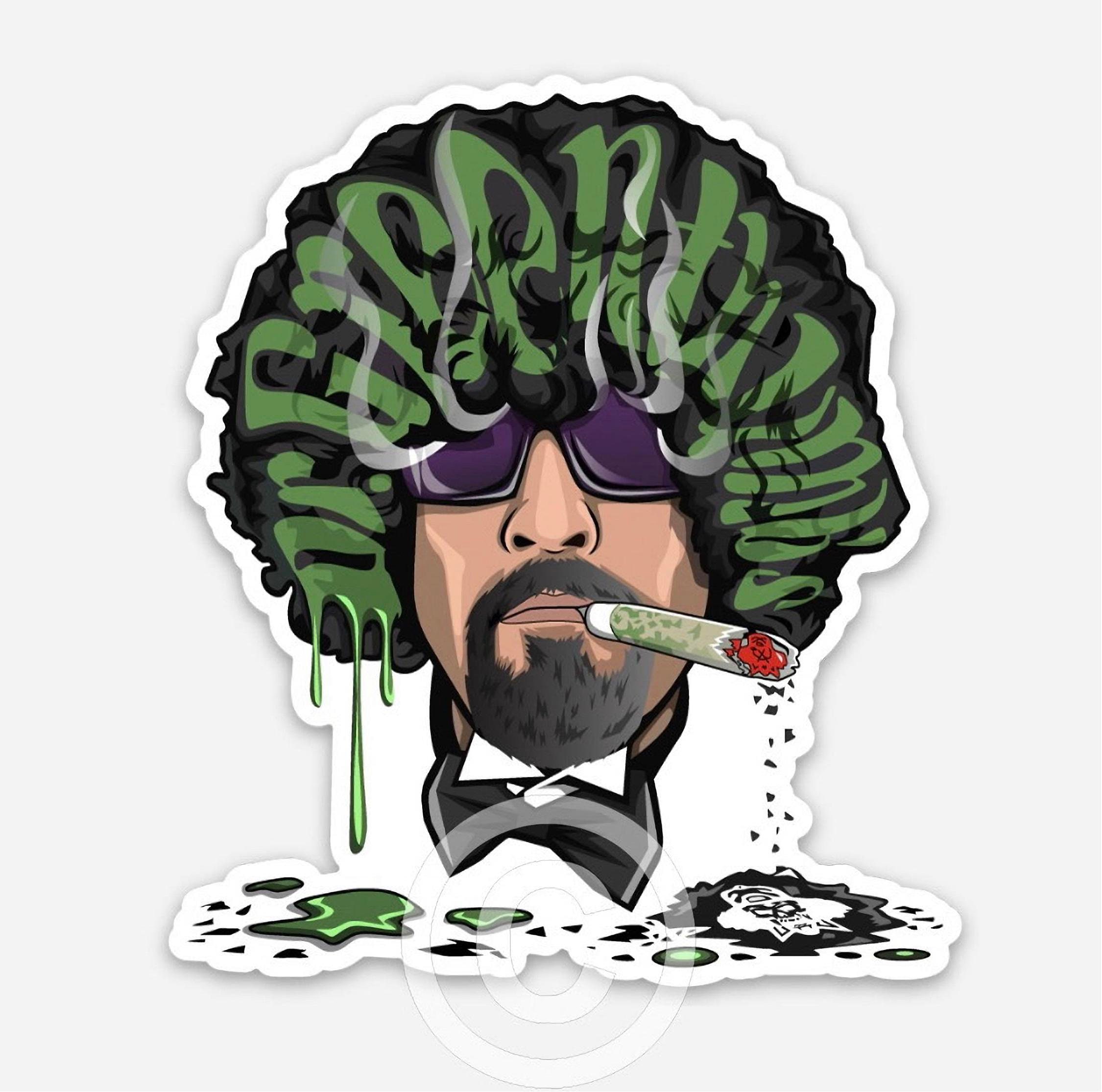 Cypress Hill (b-real) - Dr Greenthumb STICKERS (2 Pack