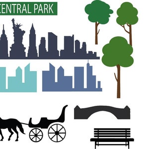 File SVG di Central Park New York City