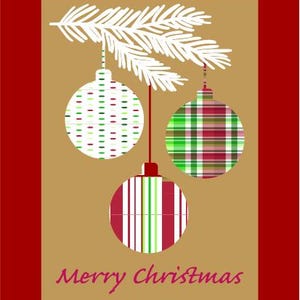 Modello di biglietto di Natale da 5 x 7 pollici SVG. Molto facile da tagliare e assemblare. Molti modi per personalizzare l'aspetto