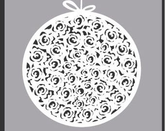 Magnifique bouquet de roses disposé comme un modèle de carte de voeux carré de 5 pouces