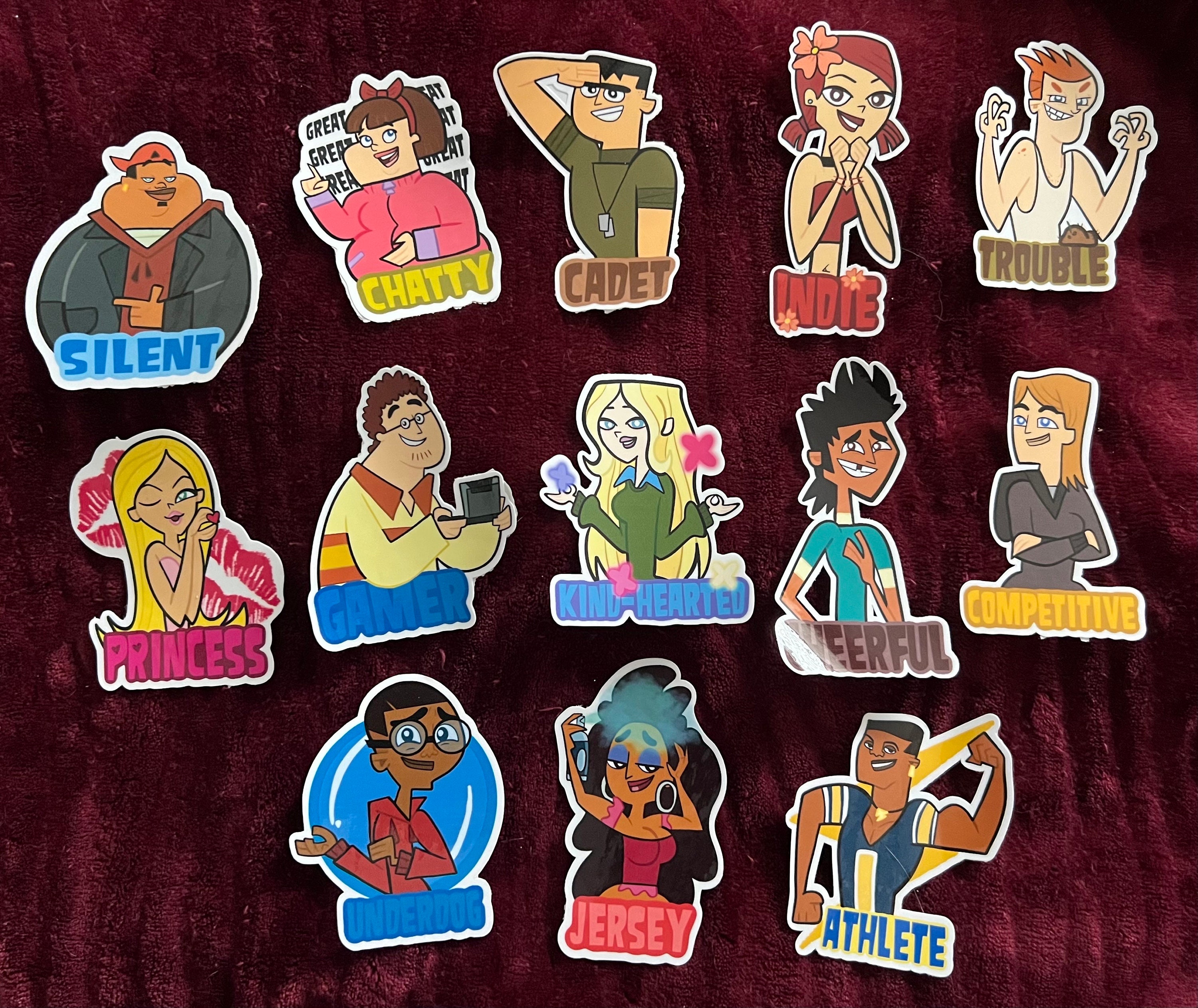 Total Drama Island Characters Total Drama Island Png Bundle 