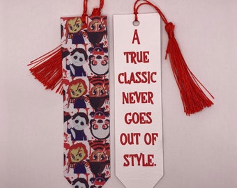 Horror Movie Villains Bookmark, True Classic, Chucky, Freddy, Jason