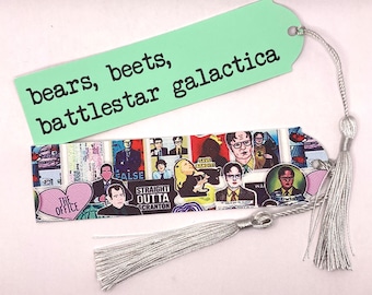 The Office, “Bears, beets,Battlestar Galactica”, Dwight Shrute, TV-Serien-Lesezeichen