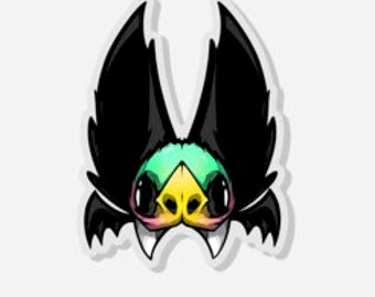 Freaking Ding Bat Acrylic Pin