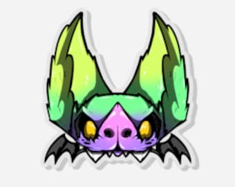 Freaking Ding Bat Pin