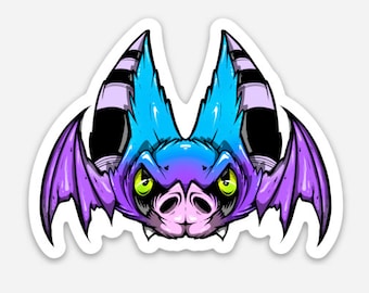 Freaking Ding Bat Sticker