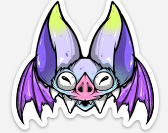 Freaking Ding Bat Sticker