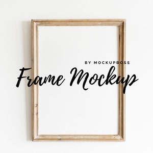 Vertical frame mockup, Modern wood mockup, Vertical mockup, Wooden mockup frame, Wood mock up, Digital Frame mockup, PSD Mock up, Wood frame