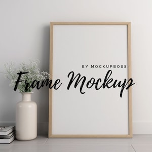 Frame Mockup, Mockup Frame, Frame Mock Up, Minimalist Mockup, Wood Frame Mockup, Artwork Mockup, Styled Mockup, Poster Mockup, Print Mockup