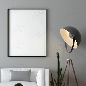 Frame Mockup, Mockup Frame, Frame Mock Up, Modern Mockup, Artwork Mockup, Poster Mockup, Living Room Mockup, Interior Mockup, Styled Mockup