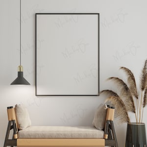 Frame Mockup, Mockup Frame, Frame Mock Up, Boho Mockup, Artwork Mockup, Black Frame Mockup, Interior Mockup, Styled Mockup, Digital Mockup