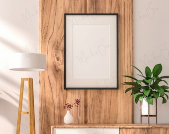 Frame Mockup, Mockup Frame, Frame Mock Up, Picture Frame Mockup, Living Room Mockup, Black Frame Mockup, Interior Mockup, Styled Mockup