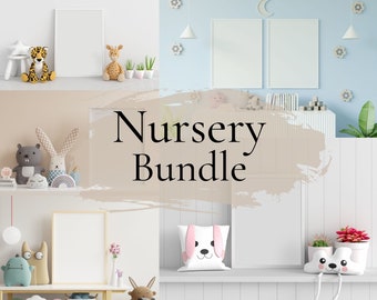 Download Nursery Frame Mockup Etsy