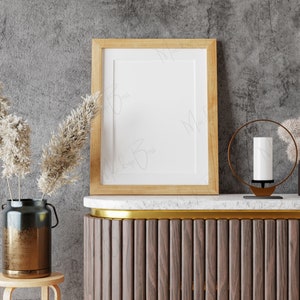 Frame Mockup, Mockup Frame, Frame Mock Up, Boho Frame Mockup, Styled Mockup, Wood Frame Mockup, Digital Mockup, Poster Mockup, Print Mockup