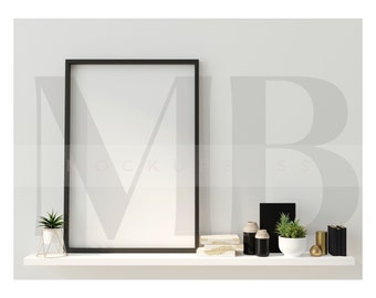 Frame Mockup, Mockup Frame, Frame Mock Up, Minimalist Mockup, Black Frame Mockup, Poster Mockup, Styled Mockup, Artwork Mockup, Print Mockup