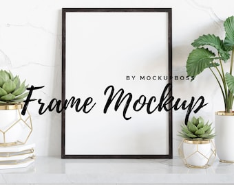 Black Frame Mockup, Minimalist Mockup, Mockup Frame, Frame Mock Up, Styled Mockup, Artwork Mockup, Picture Frame Mockup, Empty Frame Mockup