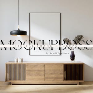 Mockup de Moldura, Mockup Moderno, Mockup de Interior, Mockup de Moldura, Mockup de Moldura, Mockup de Arte de Parede, Mockup de Moldura Preta, Mockup de Pôster, Mockup Estilizado