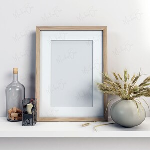 Frame Mockup, Boho, Mockup Frame, Frame Mock Up, Wood Frame Mockup, Wall Art Mockup, Interior Mockup, Styled Mockup, Poster Mockup, Digital